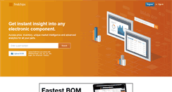 Desktop Screenshot of findchips.com